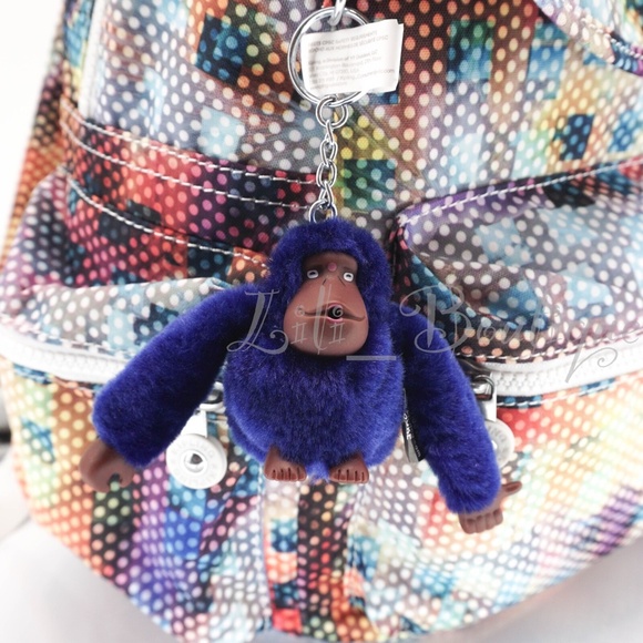 NWT New Kipling BP4391 Ezra Travel Bag Backpack Polyester Radiant Zoom Multi 129 main image 5